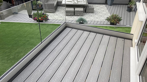 Choose 3D Embossed WPC decking